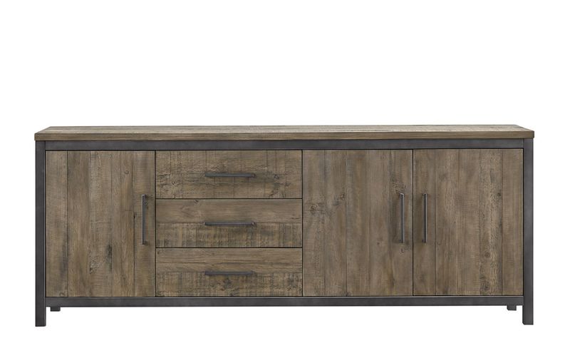 Dressoir Tregosa 79 x 203 smoked grey