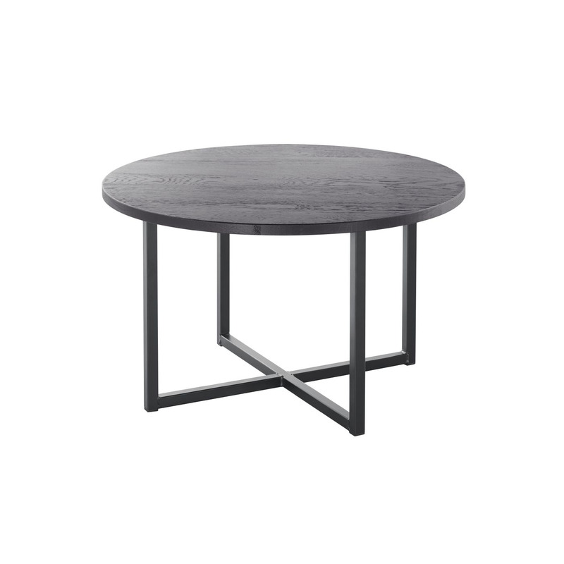 Salontafel Tavolo black, ø80 cm