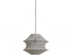 Hanglamp Cosenza taupe, Ø40 cm