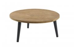 Salontafel Fidanza mango, Ø80 cm