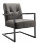 Fauteuil Oro dark grey