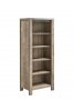 Boekenkast Mortara 170 x 70 dark brown