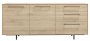 Dressoir Ricco fresh oak melamine, 182x45x78 cm