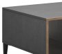 Salontafel Ganado 125 x 68 zwart bruin