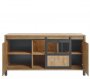 Dressoir Alva 90 x 179 orange teak