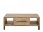 Salontafel Alva 125 x 68 cm orange teak