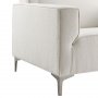 Loveseat Terzo HR-schuim zitting ivory