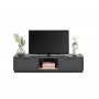 TV-meubel Verdio 159 x 50 black