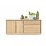 Dressoir Lavio 69 x 164 natural grey