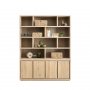 Boekenkast Lavio 210x164 natural grey