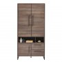 Wandkast Scuro 190 x 93 x 45 Dark Almond