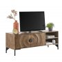 TV-meubel 160 cm Nocona Mango donkerbruin