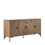 Dressoir 180 cm Nocona mangohout donkerbruin