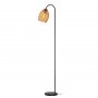 Vloerlamp Orcia rotan honing