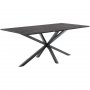 Eettafel Piastra 160x90 mango deep black