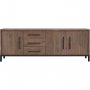 Dressoir Ricardi  87 x 240 dark mango