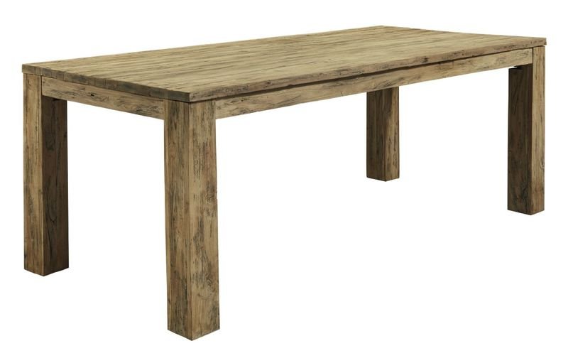 Eettafel Travi 190 x 95 teak black wash