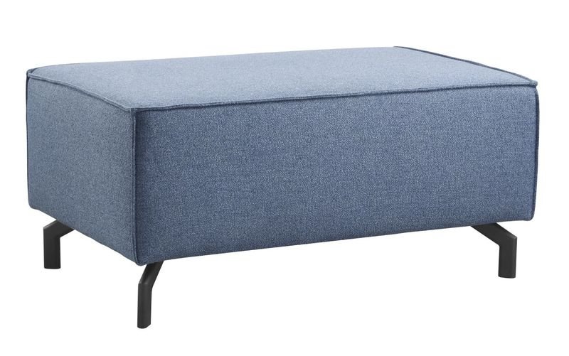 Hocker Terzo polyether zitting blauw