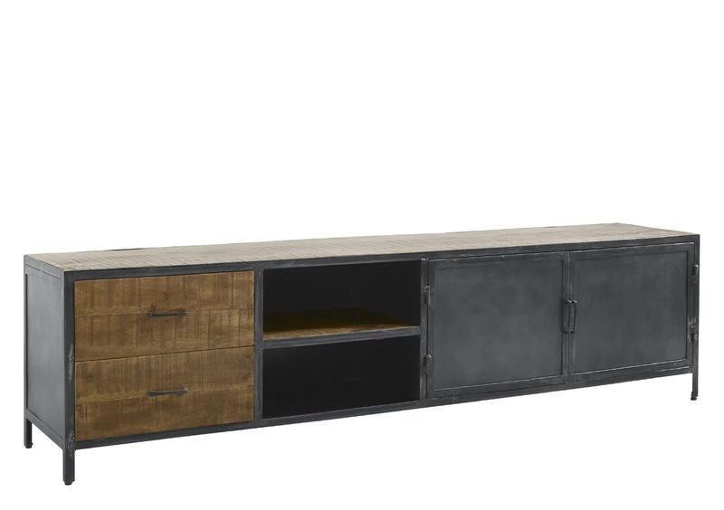 TV-meubel Calde 53 x 208 mangohout