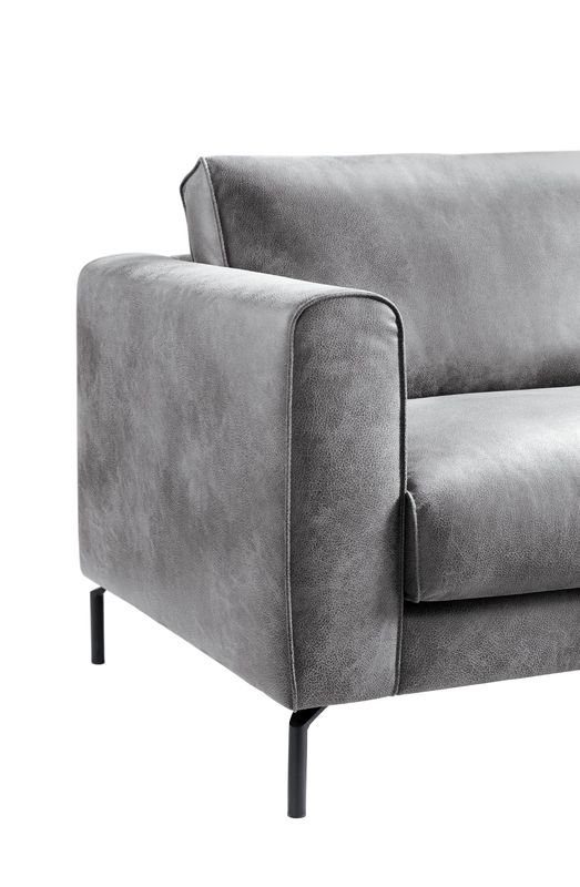 Loveseat Linoza HR-schuim zitting dark grey