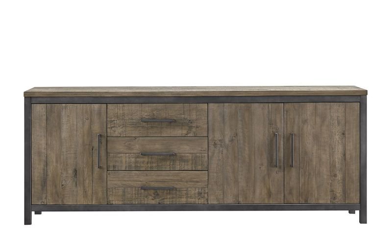 Dressoir Tregosa 79 x 203 smoked grey