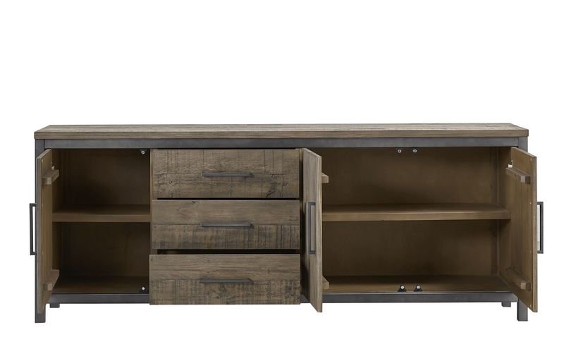 Dressoir Tregosa 79 x 203 smoked grey