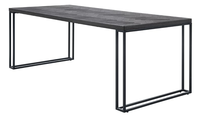 Eettafel Veneta 95 x 220 eikenfineer zwart