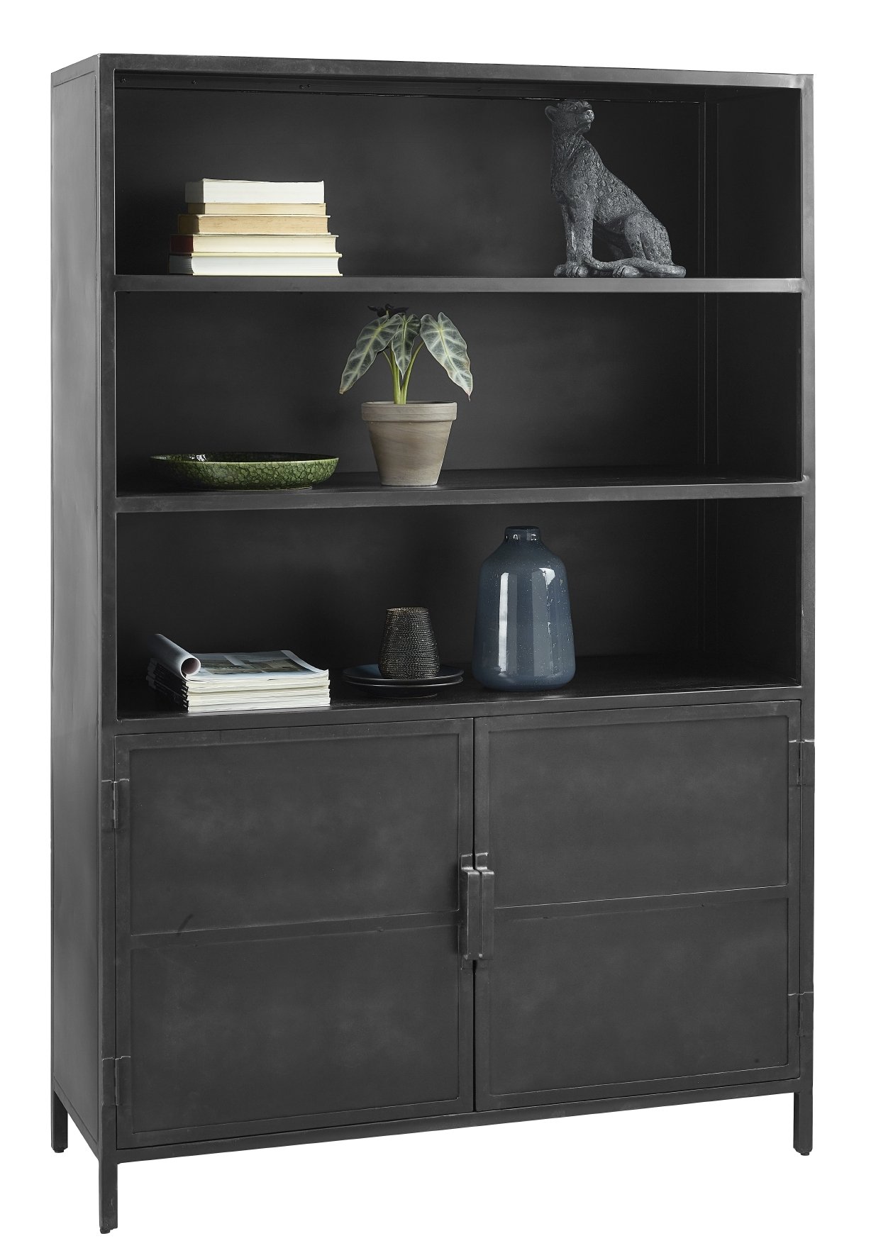 Kast Farmton 180 x 120 zwart