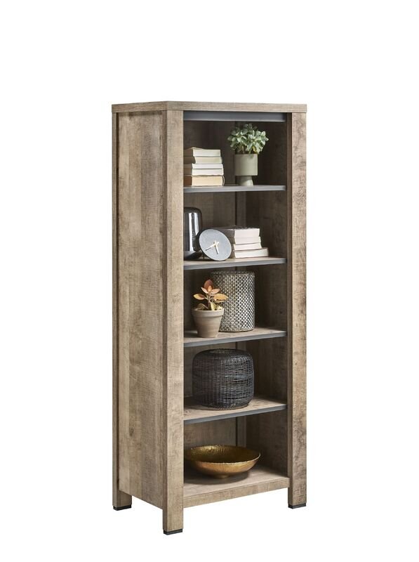 Boekenkast Mortara 170 x 70 dark brown