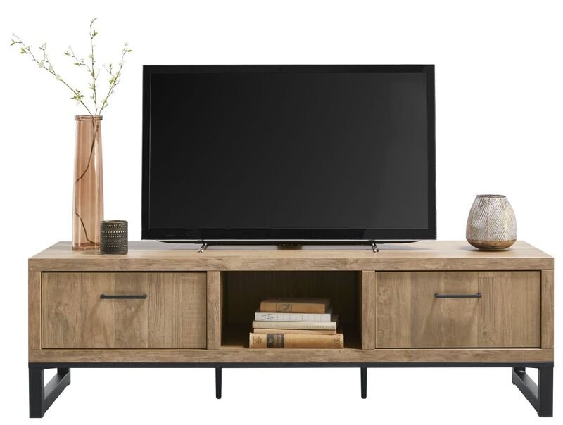 TV-meubel Hinsdale 48 x 159 old teak