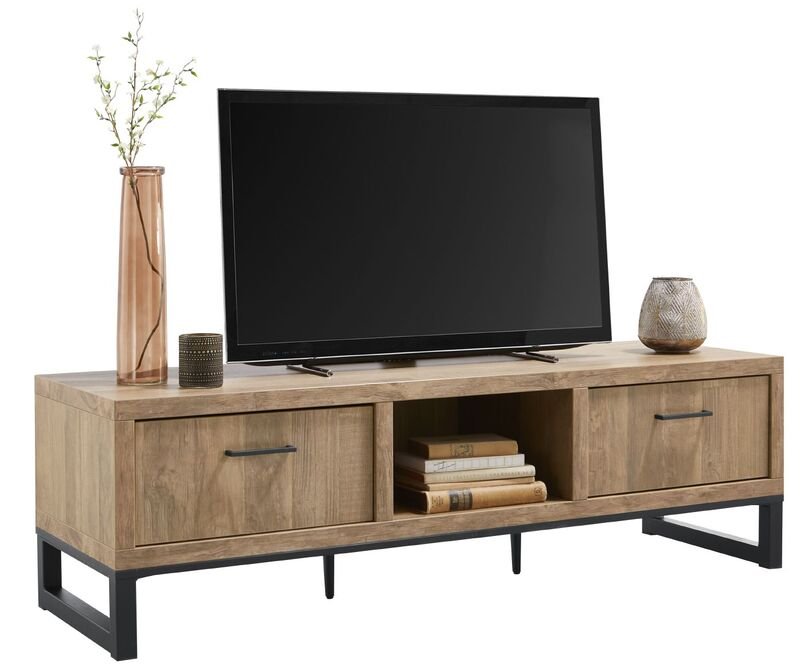 TV-meubel Hinsdale 48 x 159 old teak