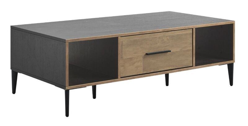 Salontafel Ganado 125 x 68 zwart bruin