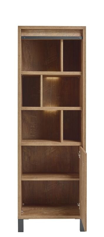 Kast Alva 188 x 63 orange teak