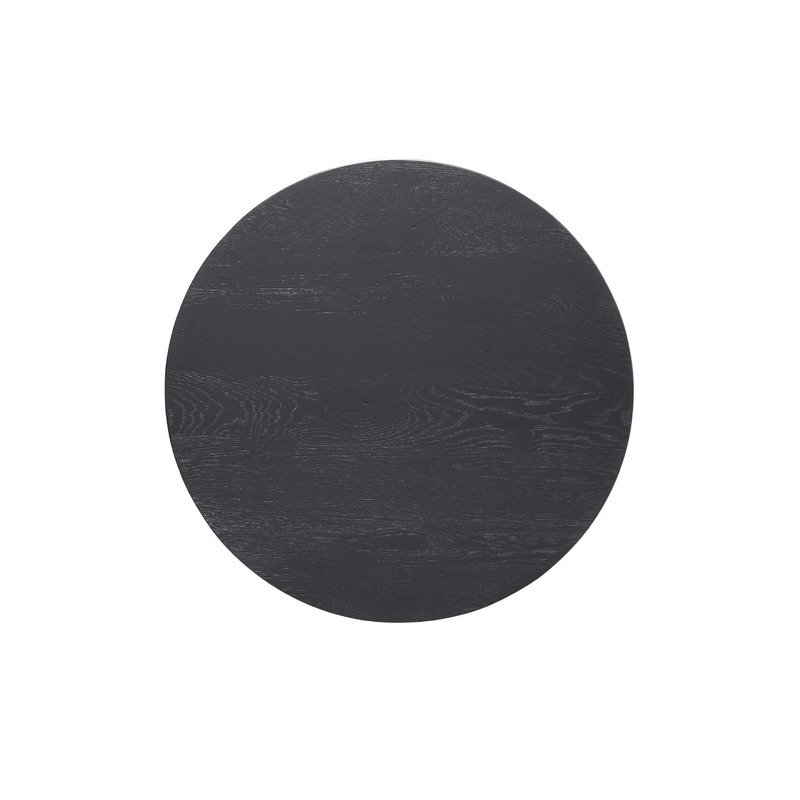 Salontafel Tavolo black, ø80 cm