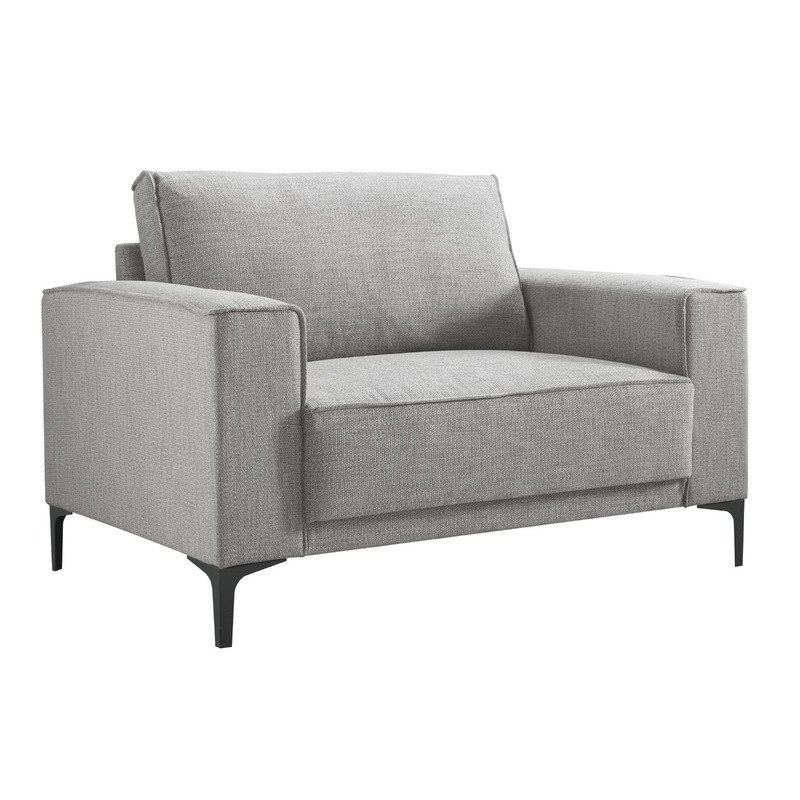 Loveseat Calira polyether zitting grey