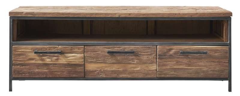 Tv-meubel Romaro  54 x 147 teak mix rough